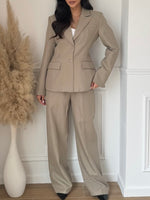 Blazer Gossip sur taille taupe