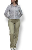 Pantalon tergale taupe