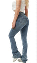 Jean Gossip flare fit extra long