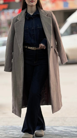 Manteau pullandbear à pince