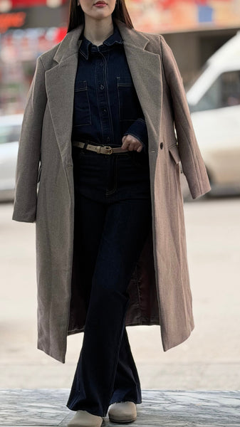 Manteau pullandbear à pince