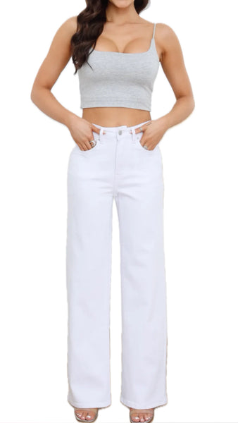 Jean Wide leg blanc