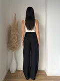 Pantalon lin à ficelle