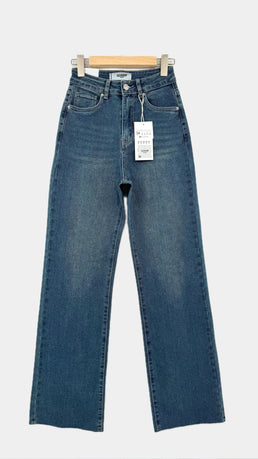 Jean gossip Wide leg stone foncé