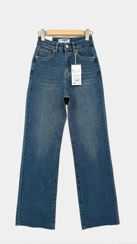 Jean gossip Wide leg stone foncé