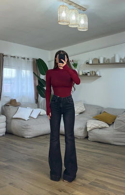 Jean gossip flare regular noir