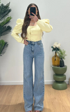 Jean Gossip wide leg claire