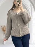 Cardigan Gossip taupe