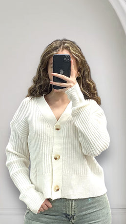 Cardigan Gossip blanc