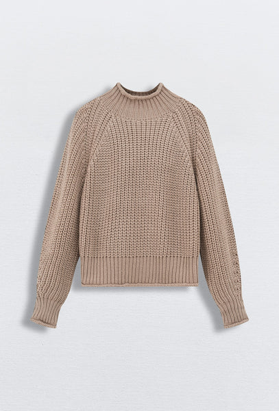 Pull en maille texturée