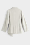 Ensemble gossip avec ceinture doré beige