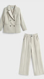 Ensemble gossip beige  4 boutons