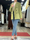 Veste blazer gossip vert