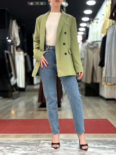 Veste blazer gossip vert
