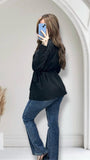 Blazer Gossip noir ficelle