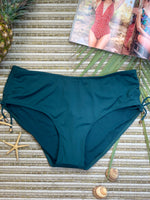 Bas maillot à lacets ajustable vert